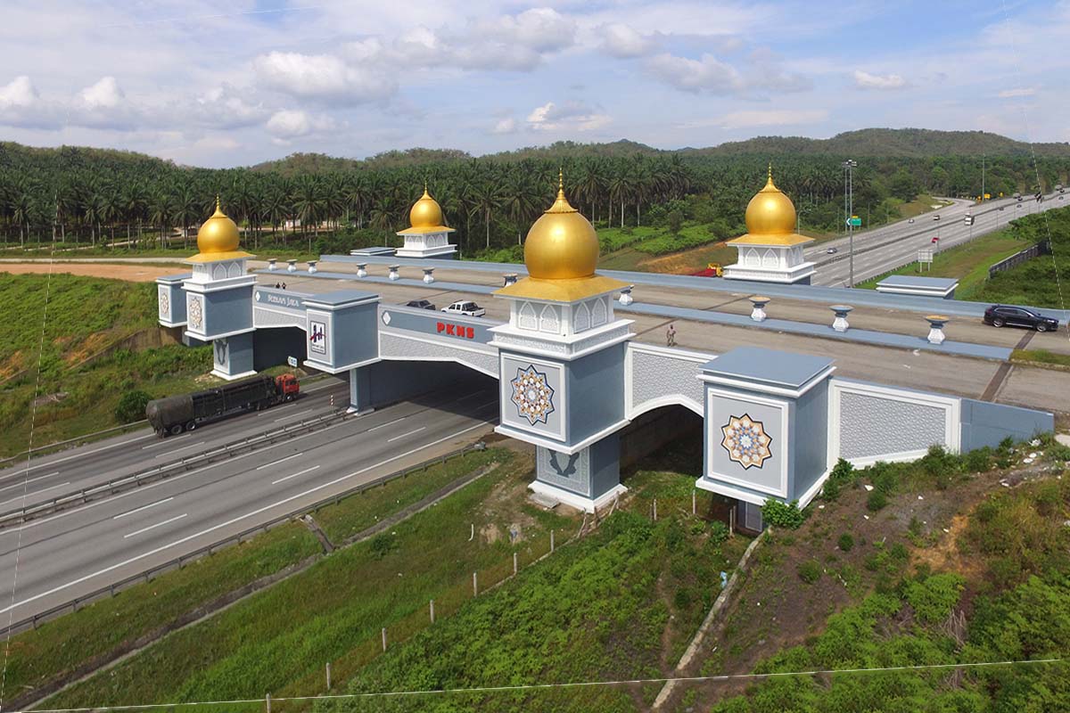 Islamic Architecture Luxbee Com My Malaysia Bernam Jaya Bridge 03